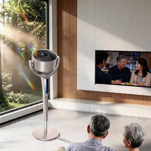 AI Home Air Circulator with Purification