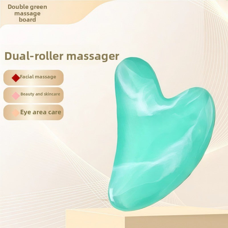 Roller do masażu twarzy i płytka Gua Sha - 45 wariantów