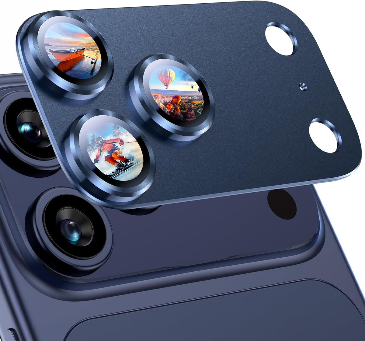 Szkło ochronne na aparat iPhone 17 Pro / Pro Max - zdjęcie produktu 8