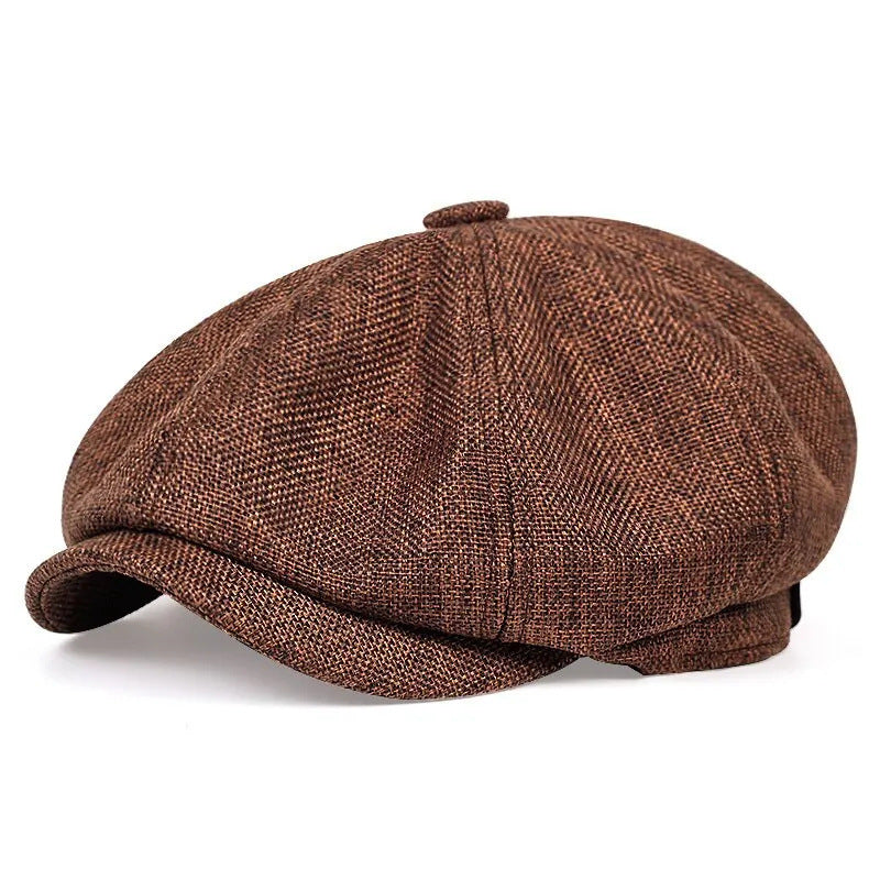 Regulowany beret w stylu vintage - 5 kolorów