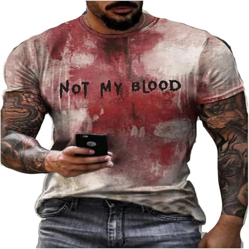 Męski T-shirt z nadrukiem 3D - 64 warianty