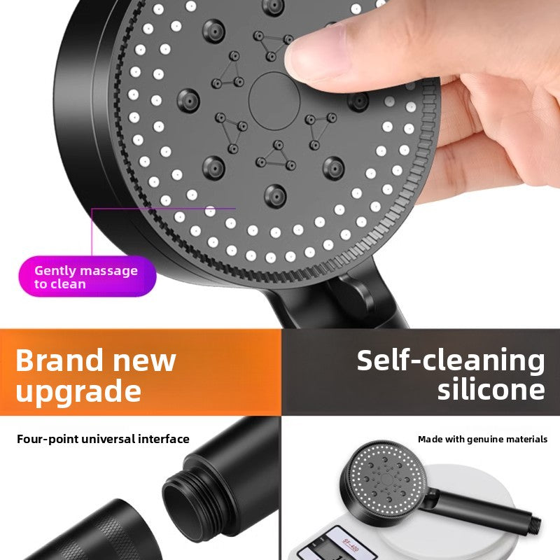 Pressurized shower head
