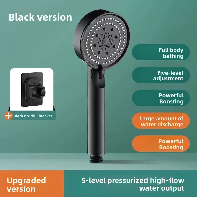 Pressurized shower head