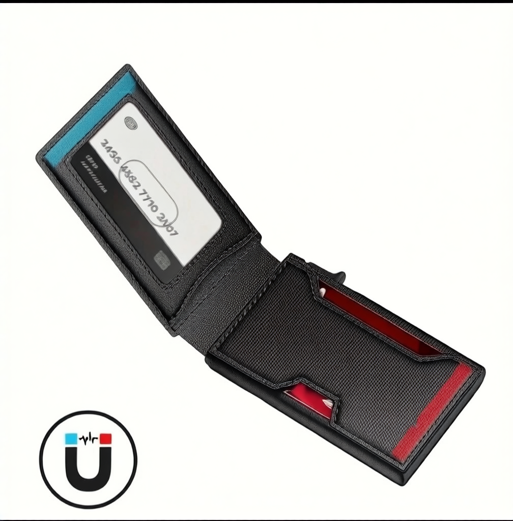Portfel RFID z wysuwanym etui na karty - zdjęcie produktu 3