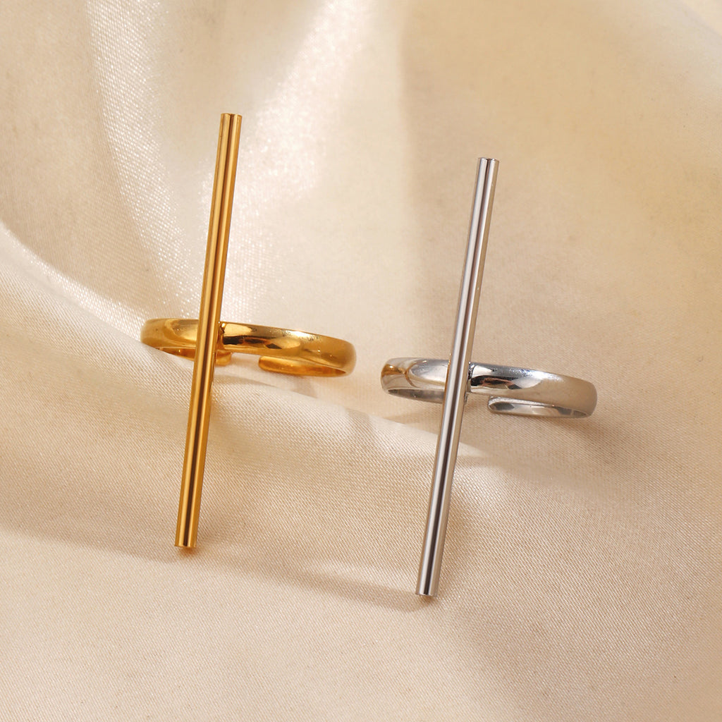 Minimalist Stainless Steel Ring - 4 Variants