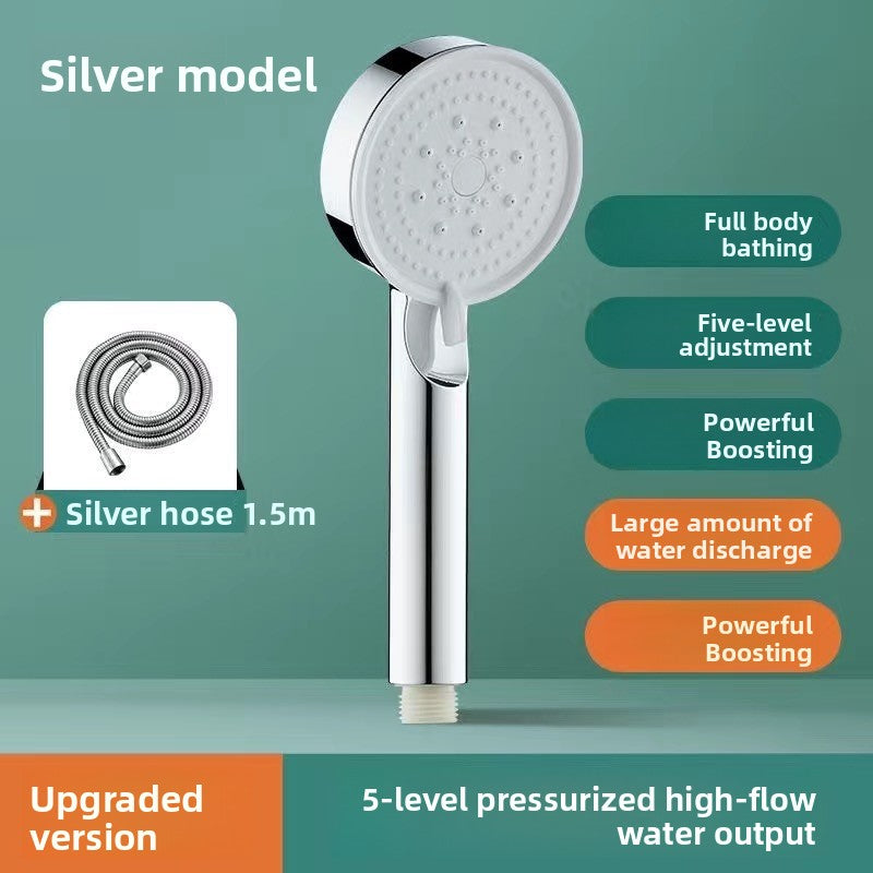 Pressurized shower head