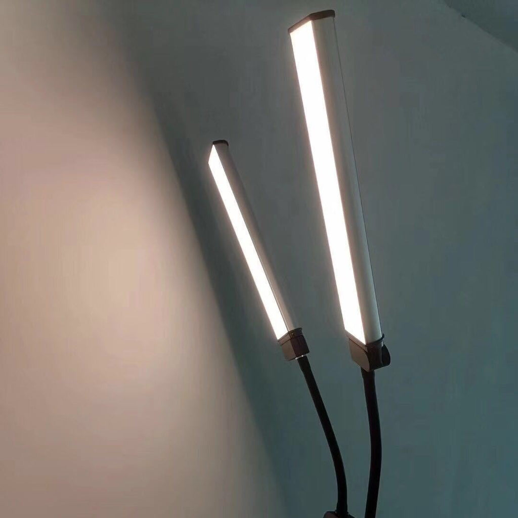 Lampa LED do fotografii i nagrań z dwoma ramionami - zdjęcie produktu 2