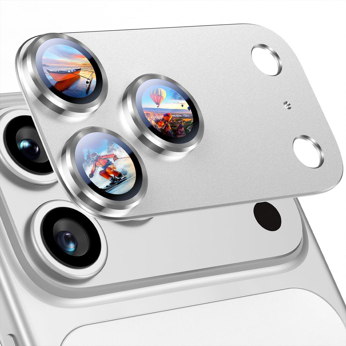 Szkło ochronne na aparat iPhone 17 Pro / Pro Max - zdjęcie produktu 11