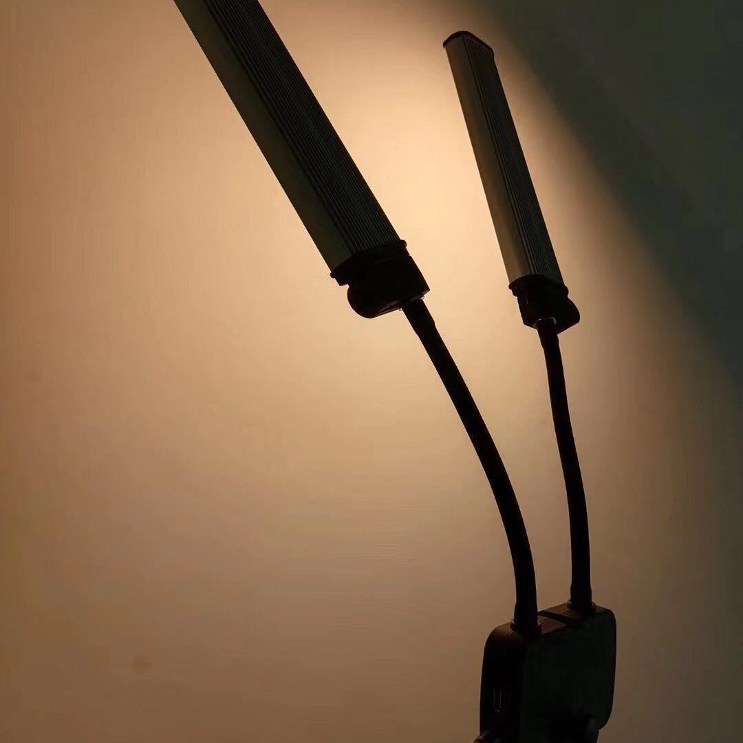 Lampa LED do fotografii i nagrań z dwoma ramionami - zdjęcie produktu 3