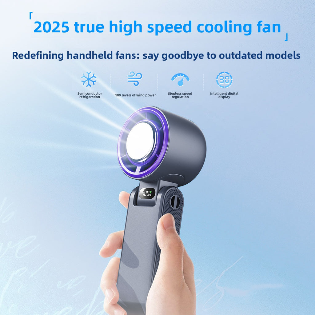 Portable Folding Rechargeable Mini Fan for Cross-border Sales