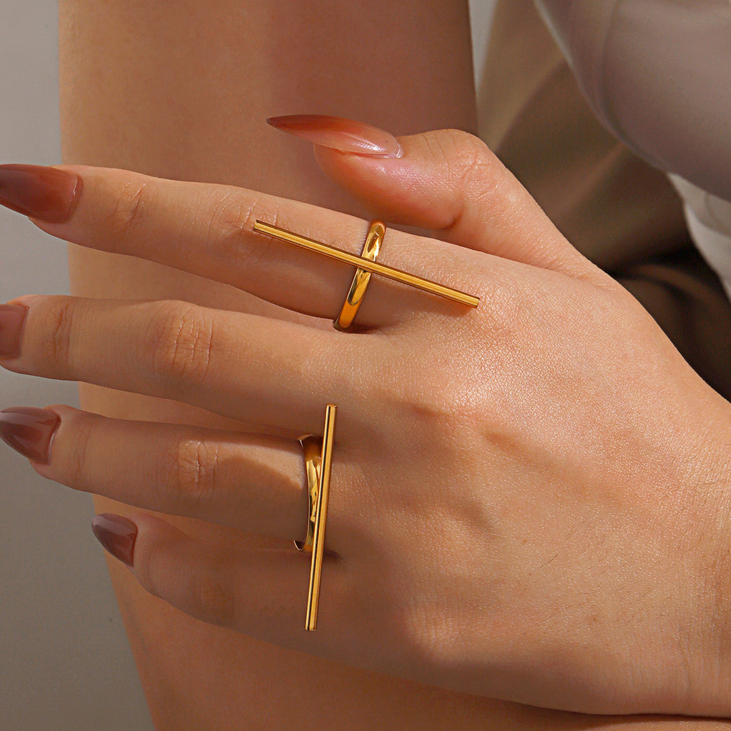 Minimalist Stainless Steel Ring - 4 Variants