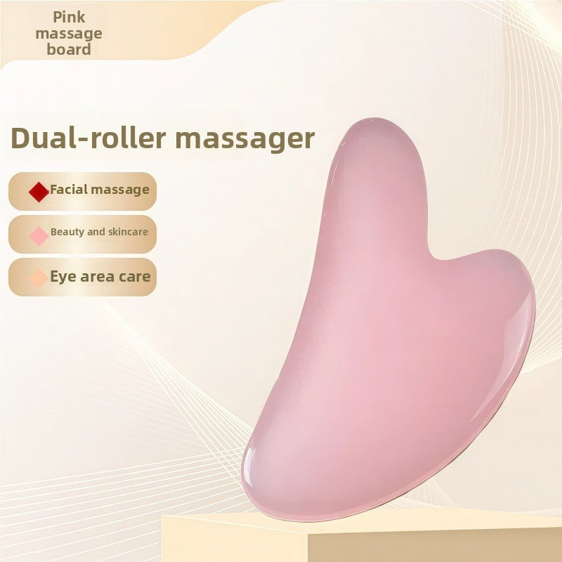 Roller do masażu twarzy i płytka Gua Sha - 45 wariantów